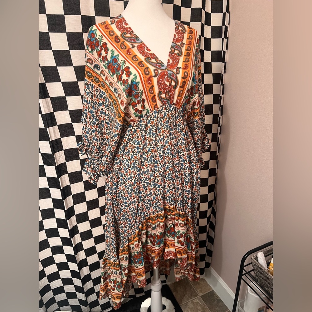 High low summer dress. Super boho